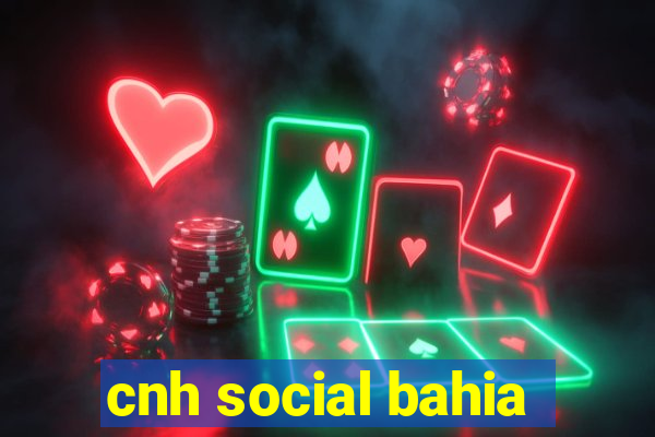 cnh social bahia